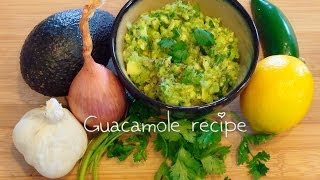 Quick amp Easy Traditional Guacamole Recipe 牛油果醬作法 [upl. by Ransom]