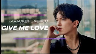 🎶Karaoke Canta en Kazajo con Dimash  Transcripción Fonética  GIVE ME LOVE ❤️ [upl. by Syck]