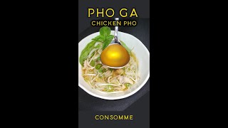 Vietnamese Pho Ga Chicken Pho  Consommé [upl. by Brande642]