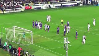 Fiorentina Vs JUVENTUS Goal Bernardeschi 01 [upl. by Alel787]