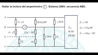 Circuito Electrico Trifasico Sec ABC Desq [upl. by Naimerej]