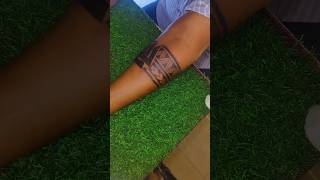 ARM BAND viralvideo tattoo shortvideo tattooideas viralshorts tattoodesigns 😯 [upl. by Alrep]