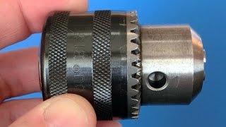 Drill chuck disassembly [upl. by Akiret]