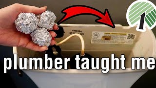 Put aluminum foil in your toilet…and THIS will Happen Dollar Tree Trick [upl. by Clower]