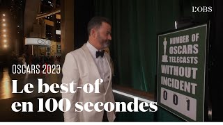 Oscars 2023  le bestof de la cérémonie en 10 séquences vidéo [upl. by Eckmann128]