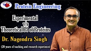 Experimental Vs Theoretical PI of proteins  Isoelectric focusing  Dr Nagendra Singh  PENS25 [upl. by Keene606]