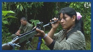 Farc guerrillas last days of blood in Colombia [upl. by Silevi]