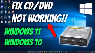 How To Fix CD DVD Not Working in Windows 11 [upl. by Kcirdderf827]