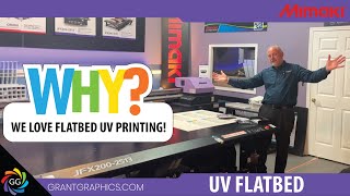 Mimaki Flatbed UV Printing JFX2002513 [upl. by Suanne]