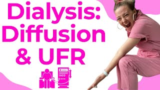 Dialysis  How Fluid And Solutes Are Removed Diffusion And Ultrafiltration [upl. by Yentiw695]