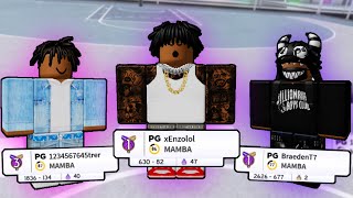 Can I Beat A Hoopz Team FULL Of MAMBAS [upl. by Arrik]