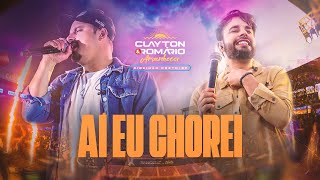 Clayton amp Romário  Aí Eu Chorei  No Ribeirão Rodeo Music Amanhecer [upl. by Tama624]