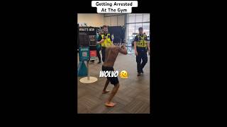 Police UK  Man Arrested Whist Training At The Gym  Wolverhampton 🇬🇧 UKMWshorts [upl. by Ihcehcu]