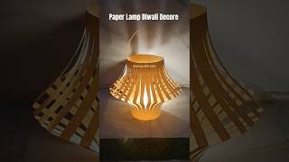 how to make lamp for diwali  lamp kaise banaen  lalten kaise banaen  paper lamp making at home [upl. by Eelyrag]