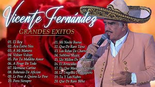 Vicente Fernandez Sus Mejores Éxitos  Vicente Fernandez Grandes Éxitos Completo 2024 [upl. by Lirret408]