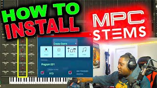 Getting Started with Akai MPC Stems Separation Update 214 [upl. by Westlund784]