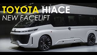 Toyota Hiace New Facelift Concept Car AI Design [upl. by Adnohsad]