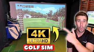 Ep 2 How to Build this DIY 4K Foresight GC2 Home Golf Simulator on a Budget [upl. by Chin782]