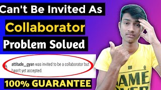 instagram invite collaborator cant be invited as a collaborator yet problem solved [upl. by Dorehs156]