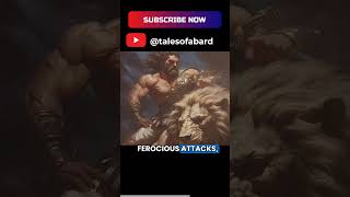 🦁 Heracles Conquering the Fearsome Nemean Lion 💪 greekmythology mythology myths shorts [upl. by Hplar81]