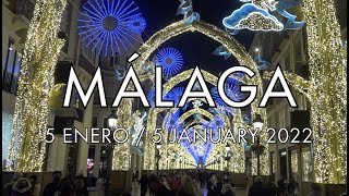 Cabalgata de los Reyes Magos  Málaga 2022  Experience Malagas spectacular Three Kings Parade [upl. by Tertia]