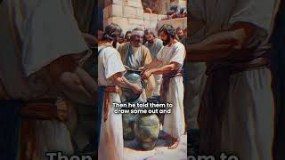 Did Jesus Really Turn Water into Wine biblestories jesus miracles [upl. by Ainad]