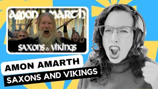 TO BATTLE  Amon Amarth Saxons and Vikings Reaction [upl. by Afatsum806]