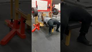 Bench Press 405 pounds for 10 Reps Slow amp Controlled [upl. by Tyika]