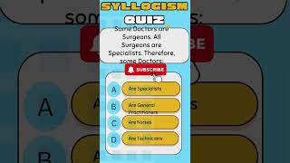 Syllogism Practice Questions 12  Syllogism Reasoning Tricks  Genius Gird Syllogism reasoning [upl. by Drooff664]