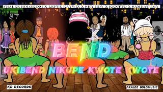 fralee bolo x lefte kaywiz x Shy boy x kentto x sambatumy  Bend official lyrics video [upl. by Htebzile]