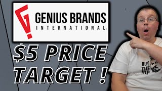 GNUS GENIUS BRANDS STOCK 5 PRICE TARGET [upl. by Costanzia163]