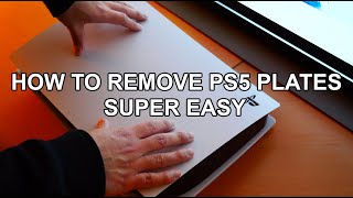 HOW TO REMOVE PS5 PLATES IT DOESNT GET EASIER THAN THIS [upl. by Lidda32]