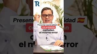 Presentar Nacionalidad Española con Antelación [upl. by Bender]