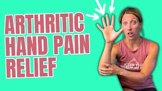 8 BEST Exercises to REDUCE Hand Arthritis Pain [upl. by Yusuk]