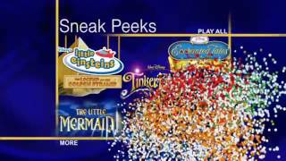 Sneak Peeks Menu from Walt Disnsy Home Entertainment DVD [upl. by Ursula]