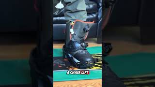 HOW TO USE CLEW STEP In SNOWBOARD bindings snowboarding [upl. by Oflodur]