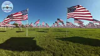 Super Fun FPV VetFest Flag ONLY Fly Through [upl. by Ping]