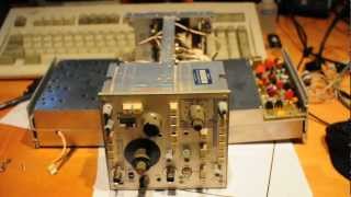 Tektronix 5L4N Spectrum Analyzer  Fantastic Mechanical Design [upl. by Einobe]