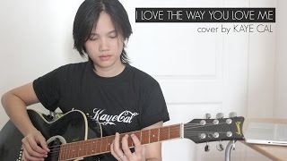 I Love The Way You Love Me  Boyzone KAYE CAL Acoustic Cover [upl. by Zacek]