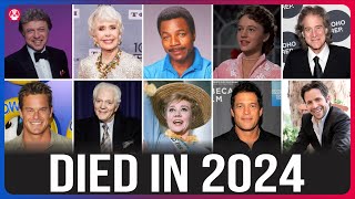 Memorial 30 Famous Actors Who Died In 2024  You’d Never Recognize Today [upl. by Grew]