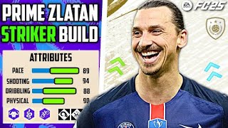 SKILLFUL BEST TALL STRIKER ZLATAN BUILD EA FC 25 Pro Clubs [upl. by Nicki]