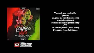 Jamby El Favo  Contigo Me la Vivo Letra  Jon Z Ft Ele A El Dominio [upl. by Attayek]