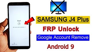 Samsung J4 Plus FRP Bypass Android 9  Google Account Unlock  Remove FRP Lock Without PC 2023 [upl. by Sparky607]