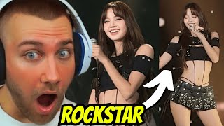 Lisa INSANE quotRockstarquot PERFORMANCE Singapore FAN Meetup  REACTION [upl. by Bart]