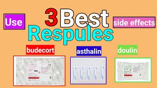 Nebuliser Respules use and side effects  Asthalin budecort duolin [upl. by Arodal]