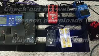 Lovepedal Super Six SRV mod FULL gain 68 Fender Custom Deluxe Reverb [upl. by Lillywhite]