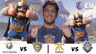 CRL Europa Dignitas v Team Queso  Fnatic v G2 Esports [upl. by Annayehc889]