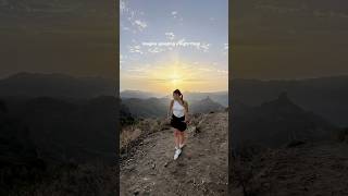 cheers to that one man in a tent 🌄 grancanaria sunset travelshorts explore canarias [upl. by Alael]