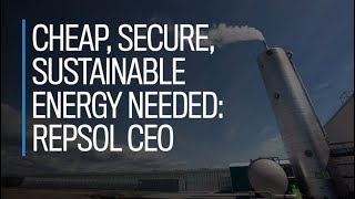 Cheap secure sustainable energy needed Repsol CEO [upl. by Inattyrb592]