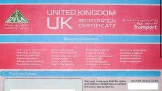 Change your V5C vehicle address Uk in 3 mins [upl. by Nnayecats]